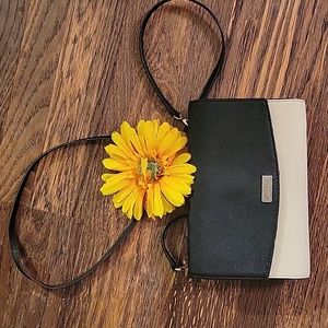 Kate Spade women's "on the go" Morgan leather crossbody with bi fold